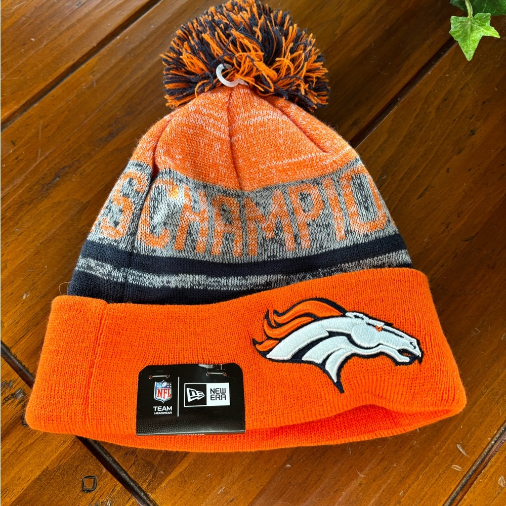 NFL denverr broncos beanie NWT